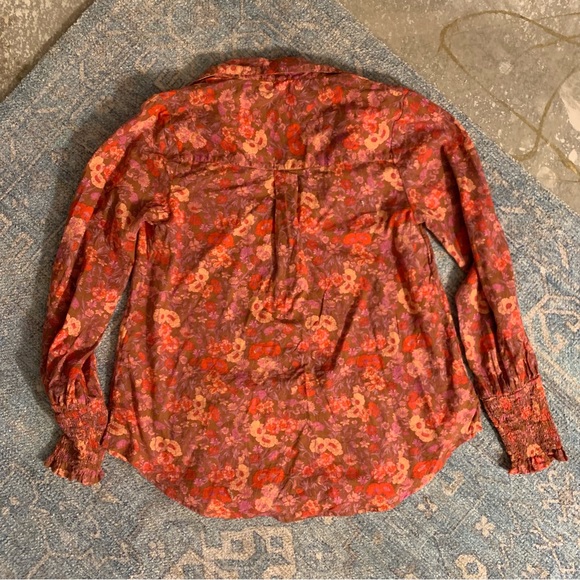 Free People button up shirt, sz x-small - Picture 3 of 5